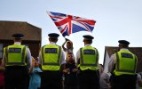 UK asylum seekers protests